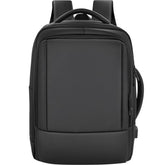 Aisboks Travel Laptop Backpack with USB Charging Port – 36L Expandable Luggage Bag (40% Extra Space) for 17/15.6-Inch Laptops, Black